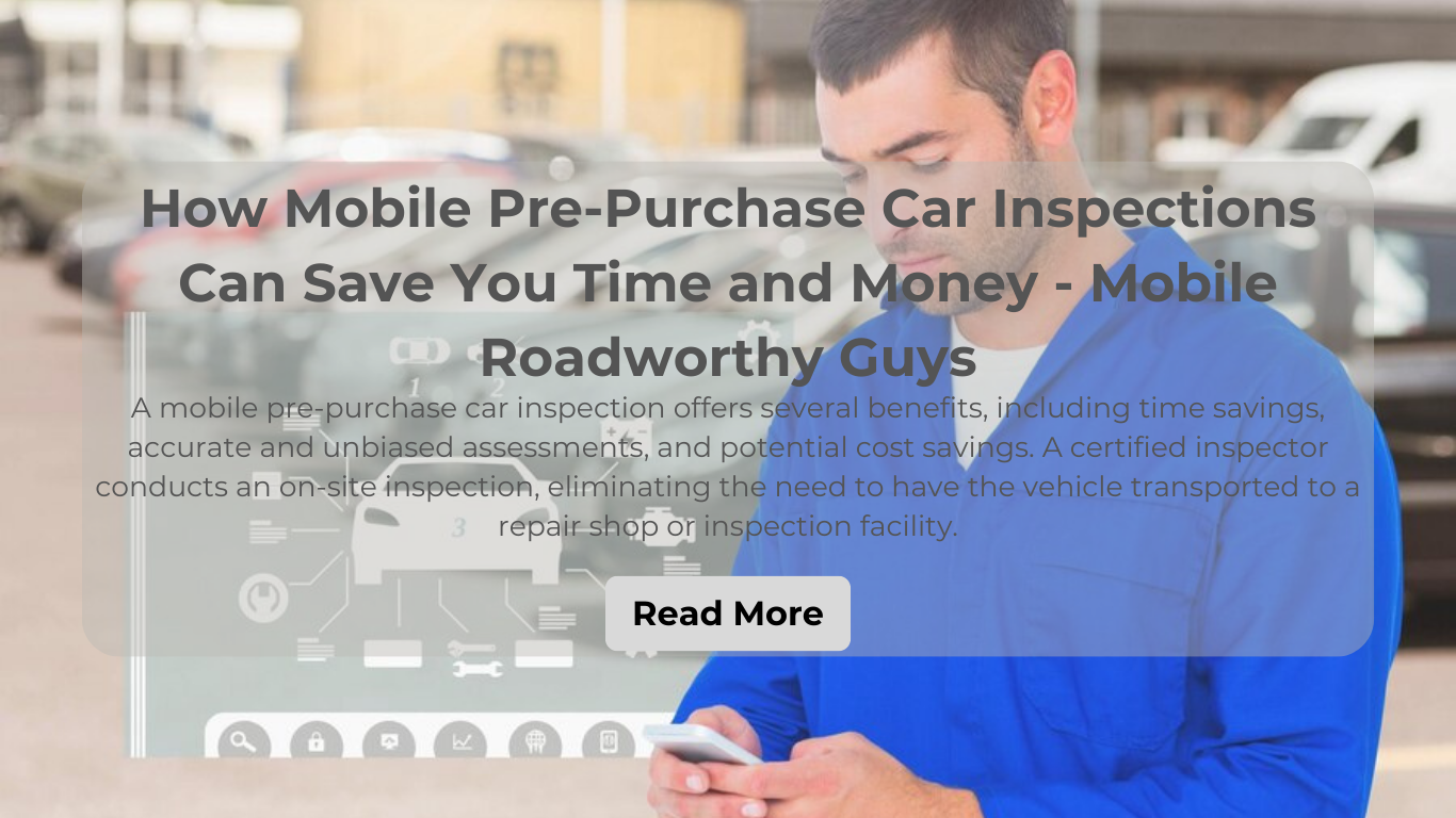 mobile pre-purchase car inspections